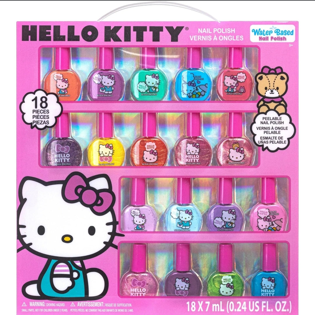 Hello Kitty | 18 Water Based Nail Polish