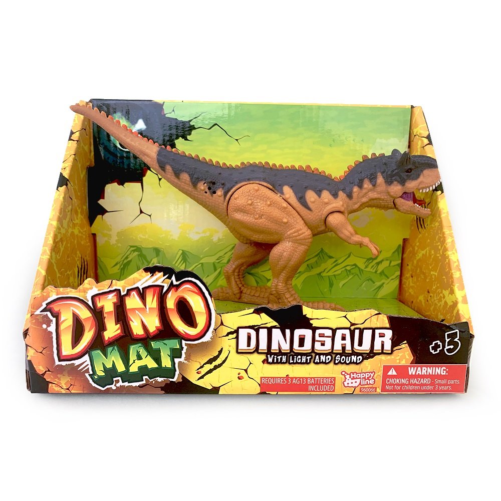 Dino Mat | Brown Dinosaur