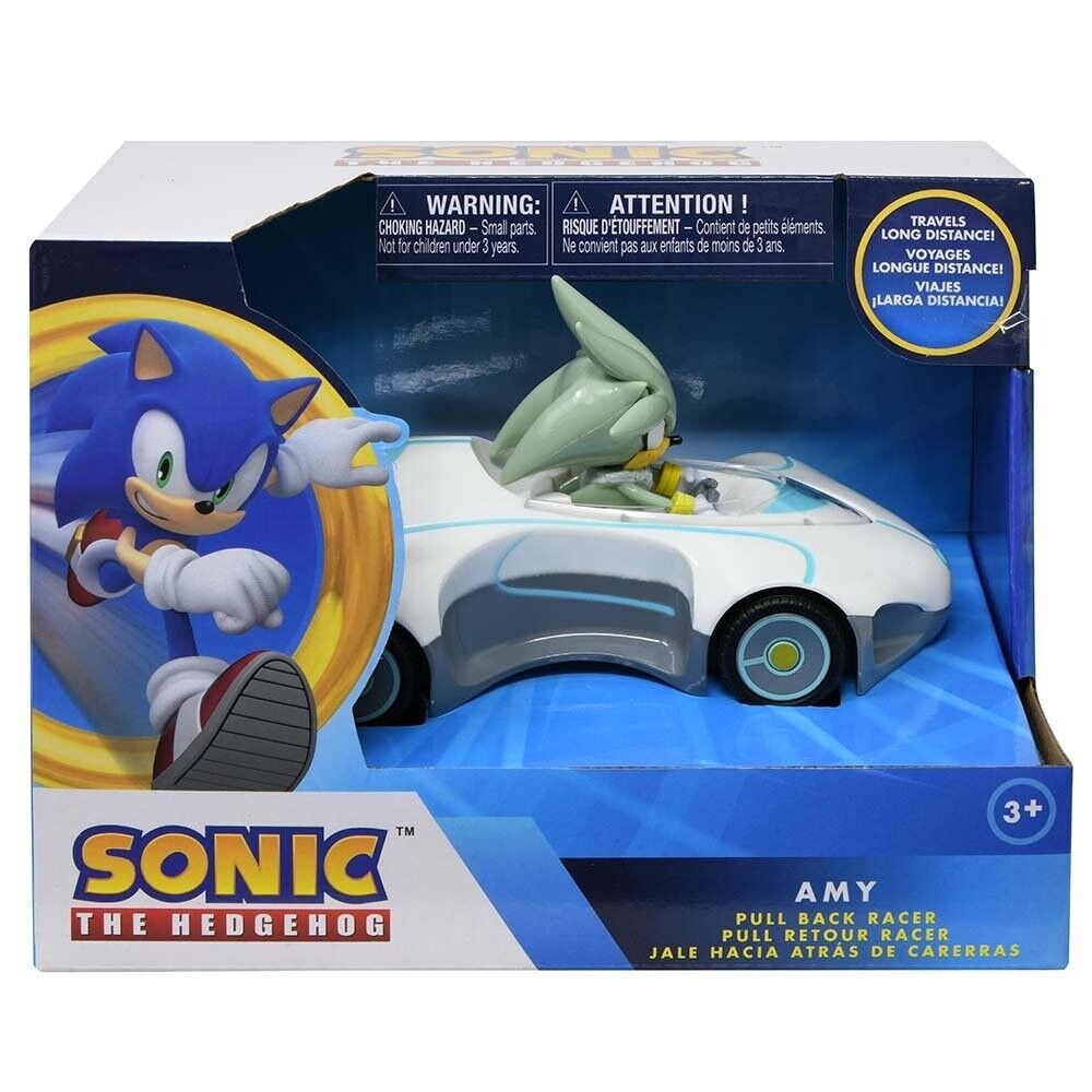 Sonic The Hedgehog | Silver Pull Back Racer