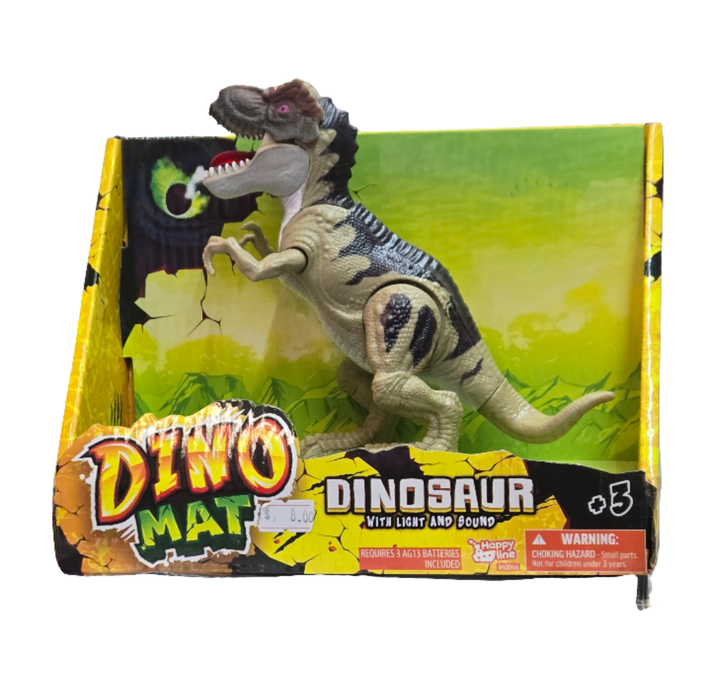 Dino Mat | Light Brown Dinosaur