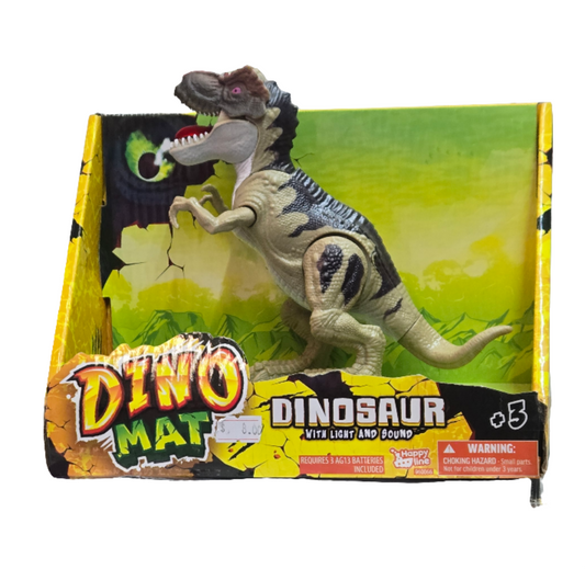 Dino Mat | Light Brown Dinosaur