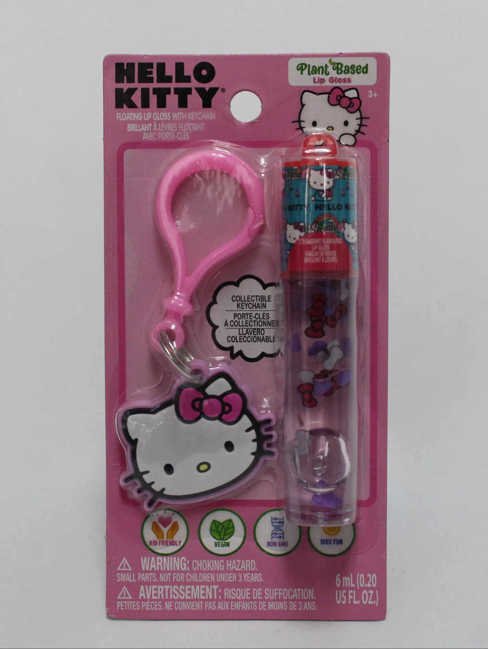 Hello Kitty | Floating Lip Gloss With Keychain