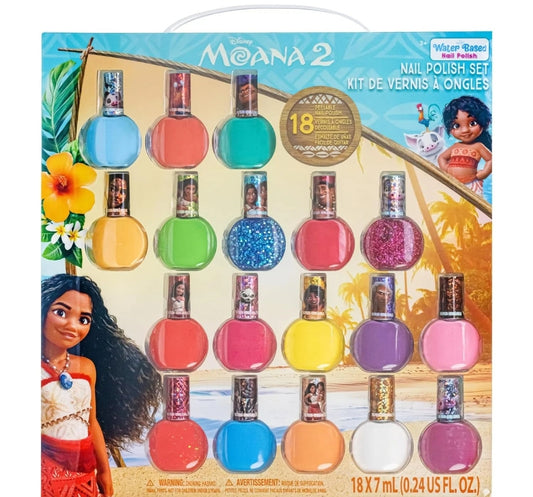 Moana | 18 Nail Polish Set